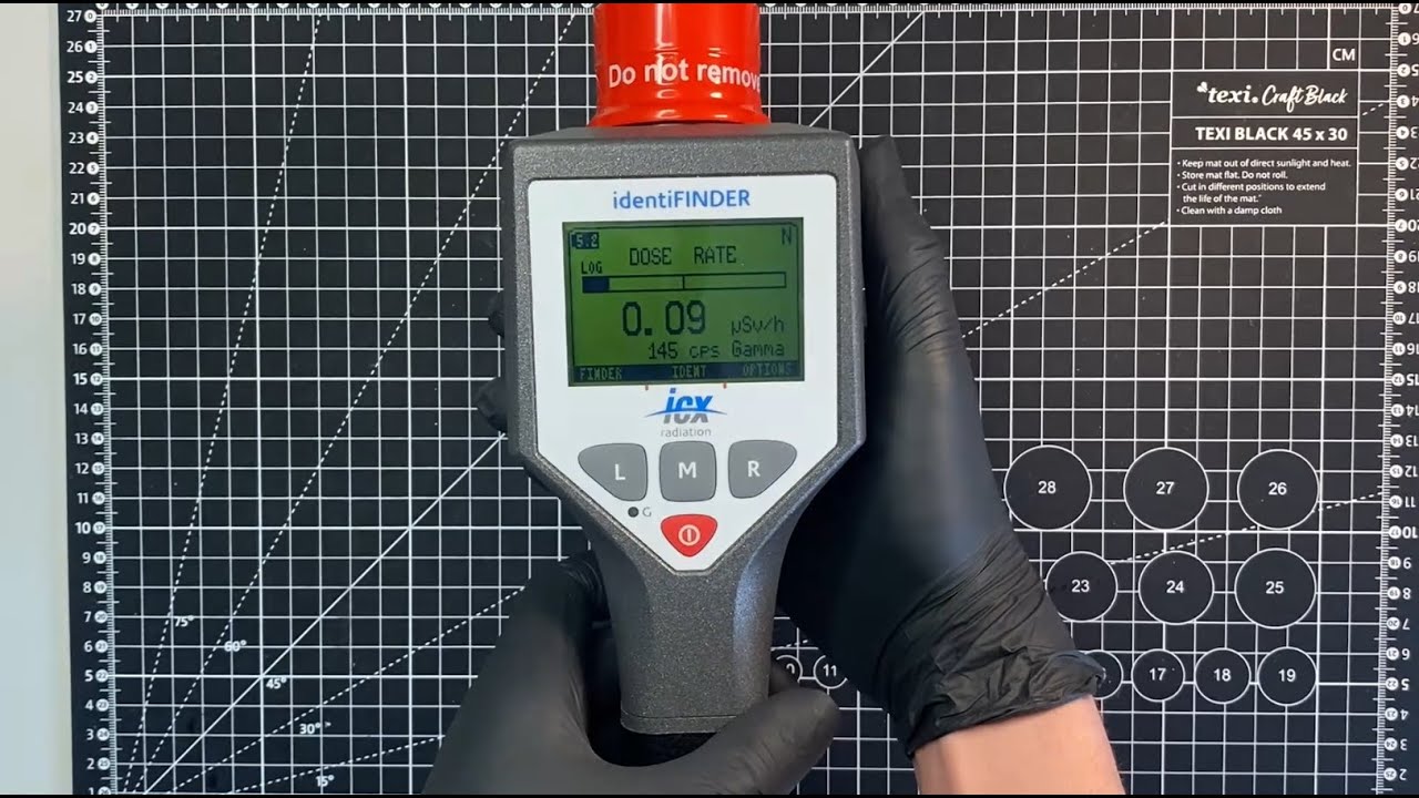 ICX IdentiFINDER - Gamma Dosimeter/Spectrometer Overview