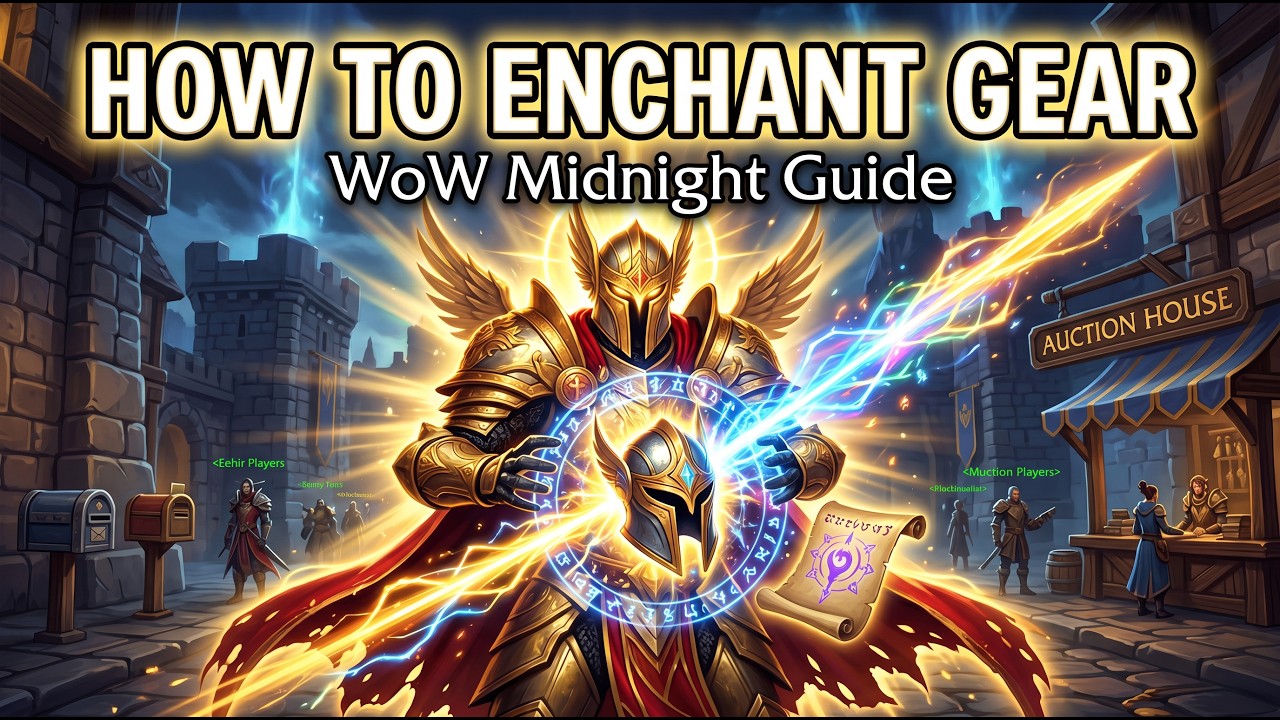 WoW Midnight: Как зачаровать снаряжение (руководство для начинающих)