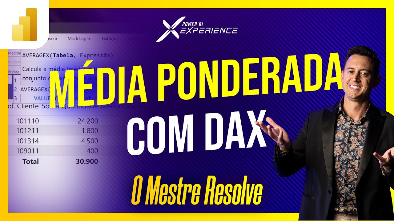 [ O Mestre Resolve ] Médias Ponderadas com DAX de maneira SIMPLES e sem complicação no Power BI