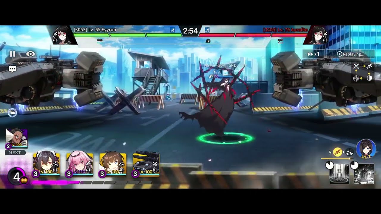 global up and ban reset test | Counter:Side