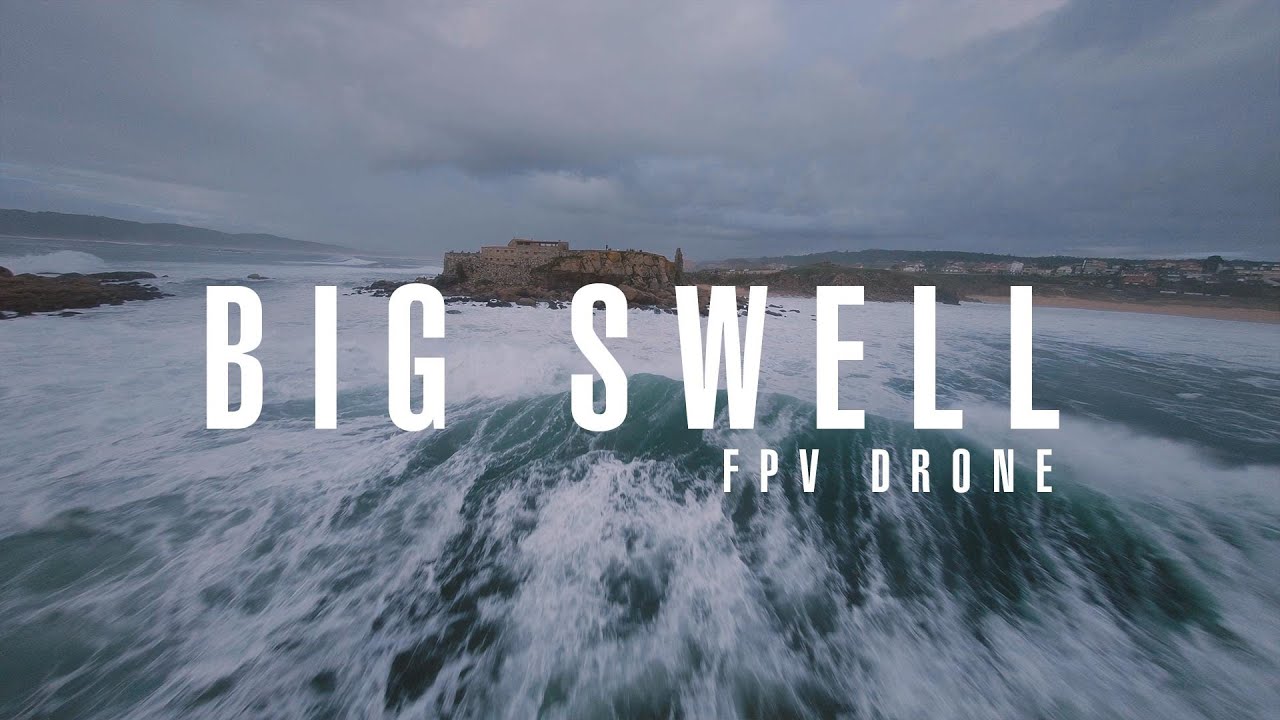 🌊 BIG SWELL - FPV Drone Galicia [4K]