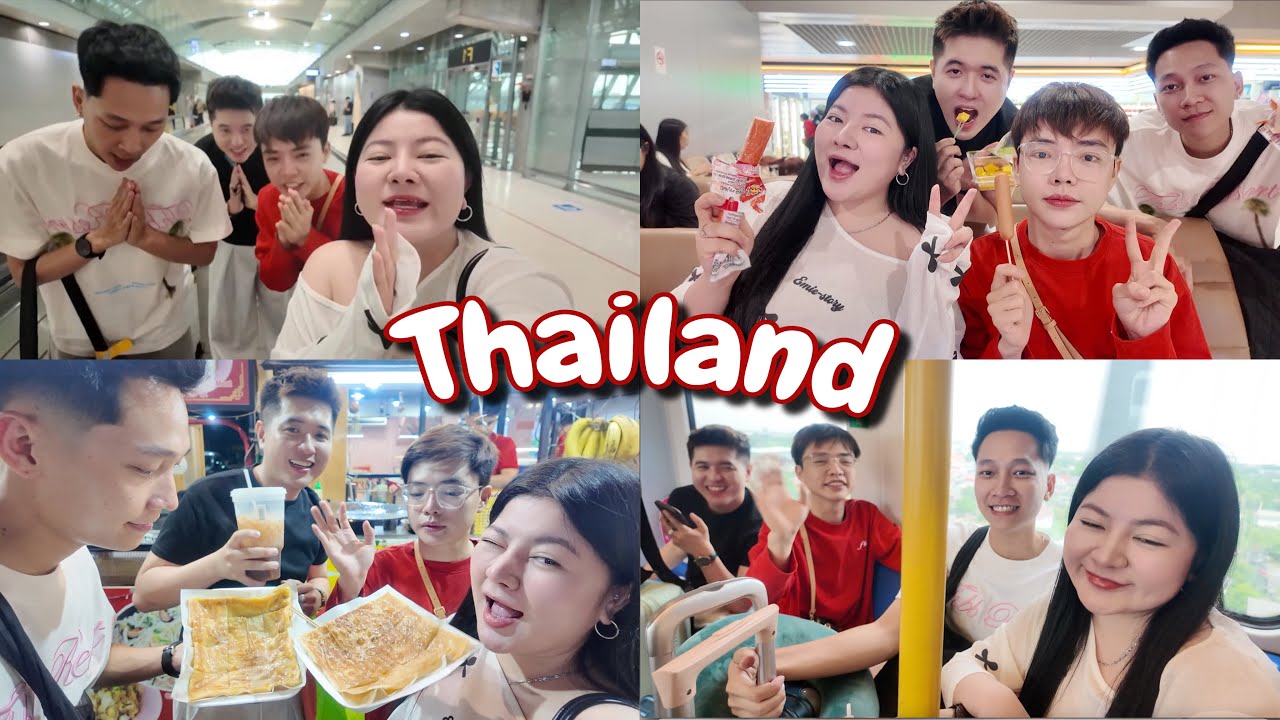THAILAND VLOG - Tập 1: Gặp “sự cố” lật máy bay khi bắt đầu chuyến đi Thái Lan | CÔ BÉO KIÊN GIANG