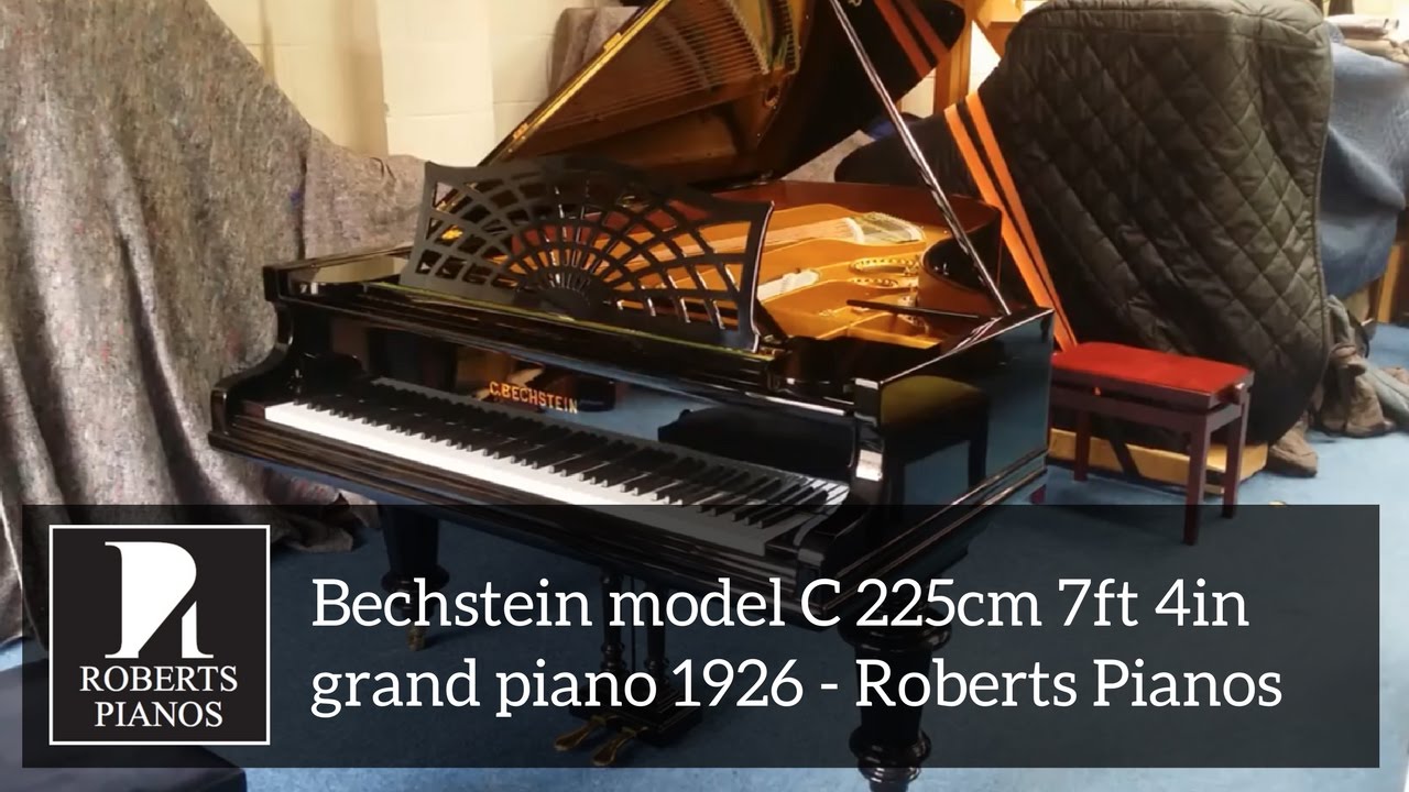 Bechstein model C 225cm 7ft 4in grand piano 1926