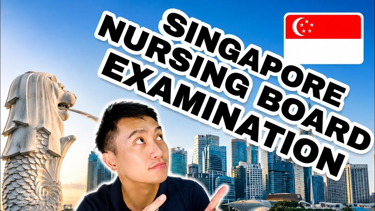 how to pass your SINGAPORE NURSING BOARD EXAM?!! ENGLISH VLOG