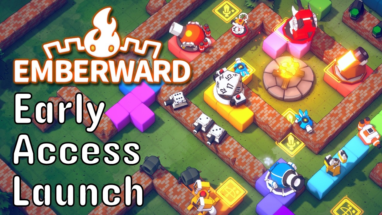 This Awesome Tetris Maze Tower Defence Game Launches into Early Access Today! | Emberward