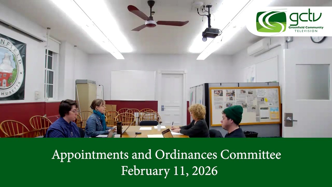 Appointments and Ordinances Committee February 11, 2026