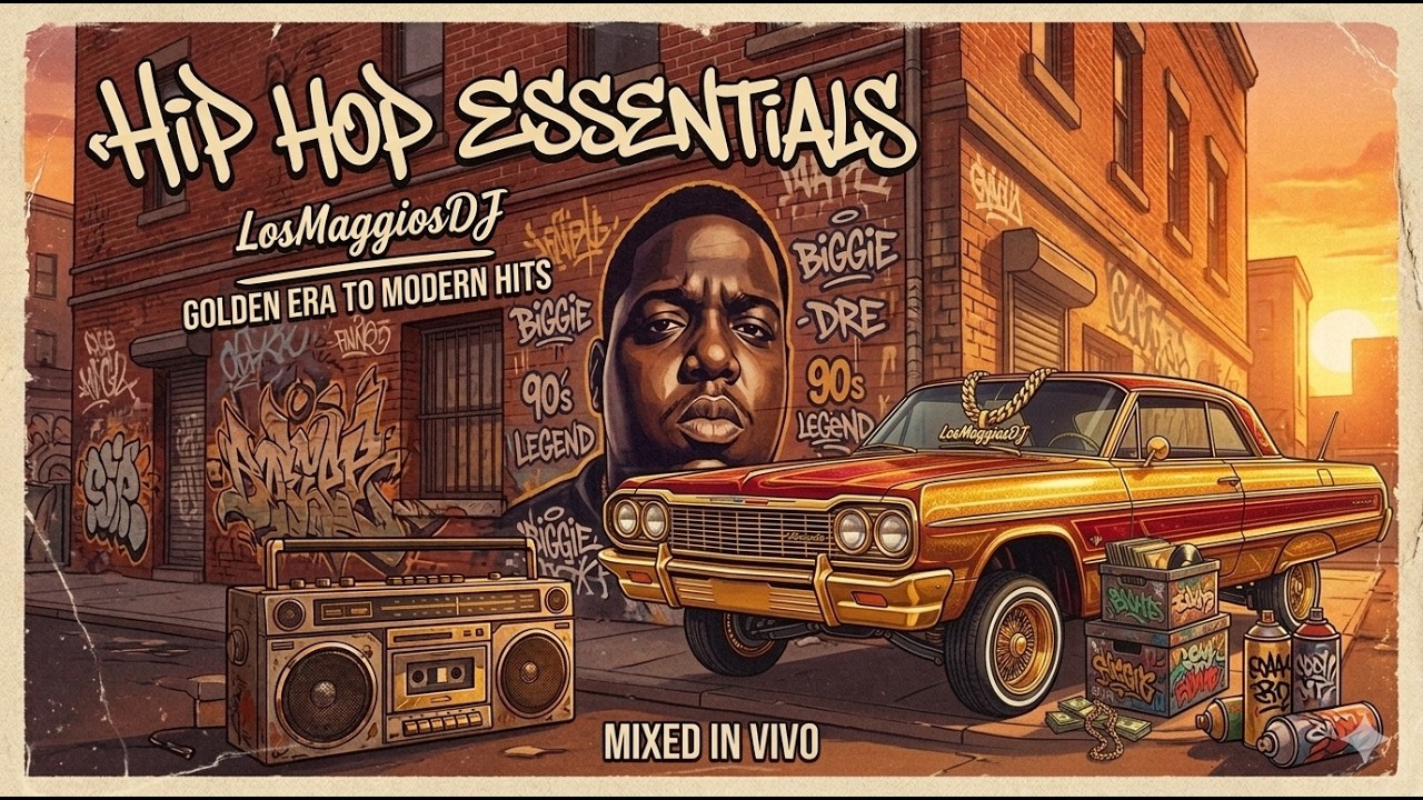 Hip Hop & Rap Essentials | Golden Era to Modern Hits | LosMaggiosDJ