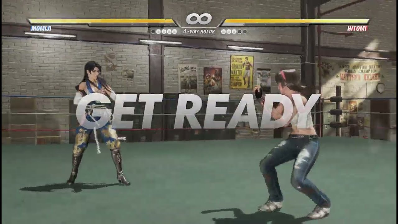 DEAD OR ALIVE 6 Momiji vs Hitomi