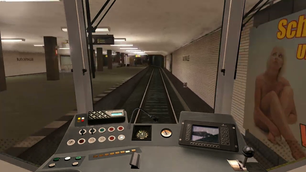 Berlin Subway - U7 Rudow - Spandau with H01 (World Of Subways 2)