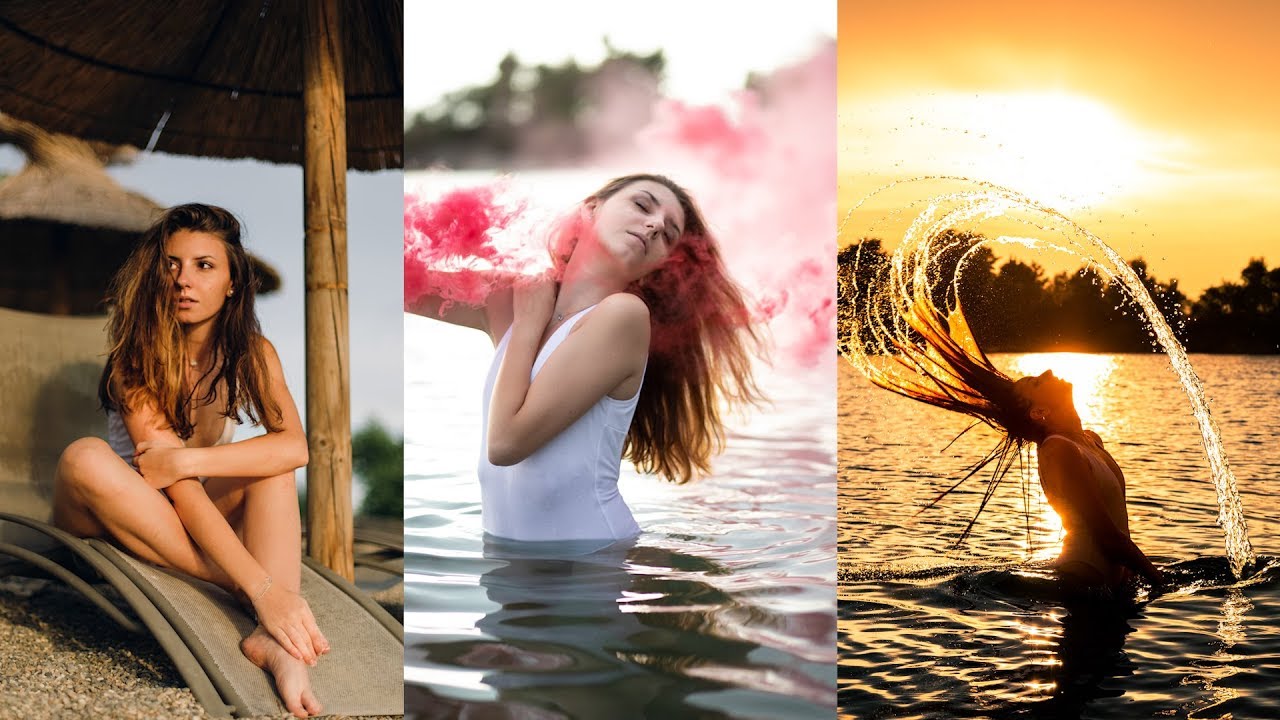 3 photographes pour une modèle - Challenge photo