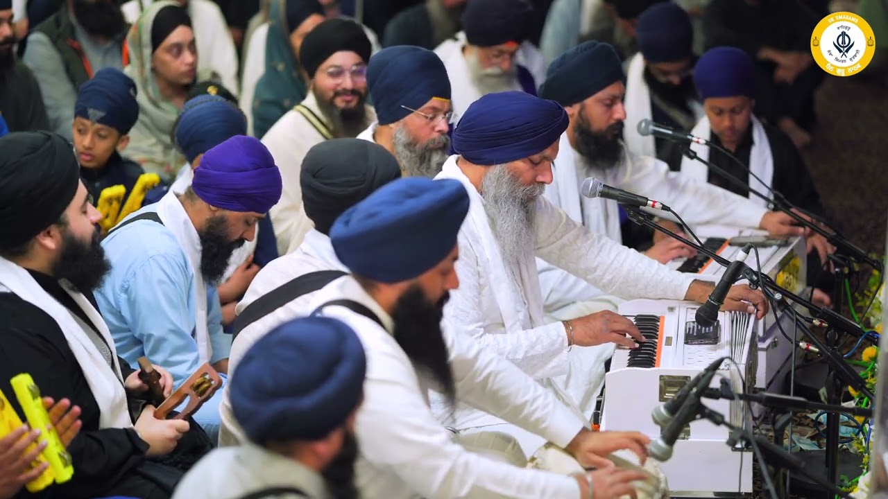 Bhai Niranjan Singh Ji (Jwaddi Kalan) Rainsbhai Keertan AKJ Leicester Smagam May 2024