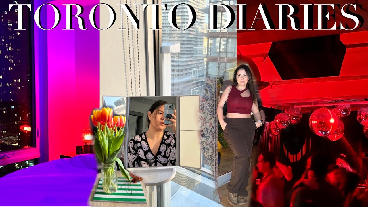 TORONTO APARTMENT TOUR (1 Bedroom + Den) 🔑 + GIRLS NIGHT OUT !!!