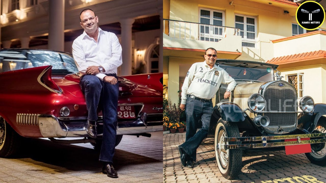 Raj Bahadur Shah Vintage Car Collection | Nepali Businessman