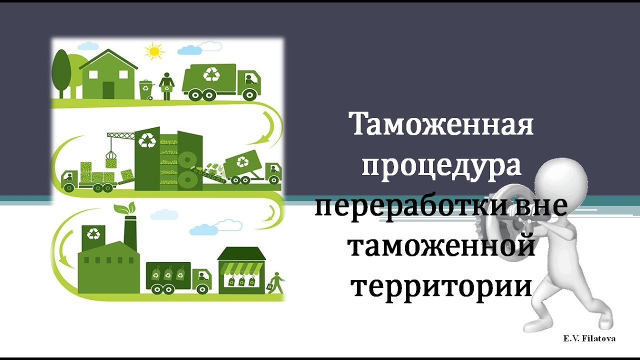 Таможенная процедура переработки вне таможенной территории