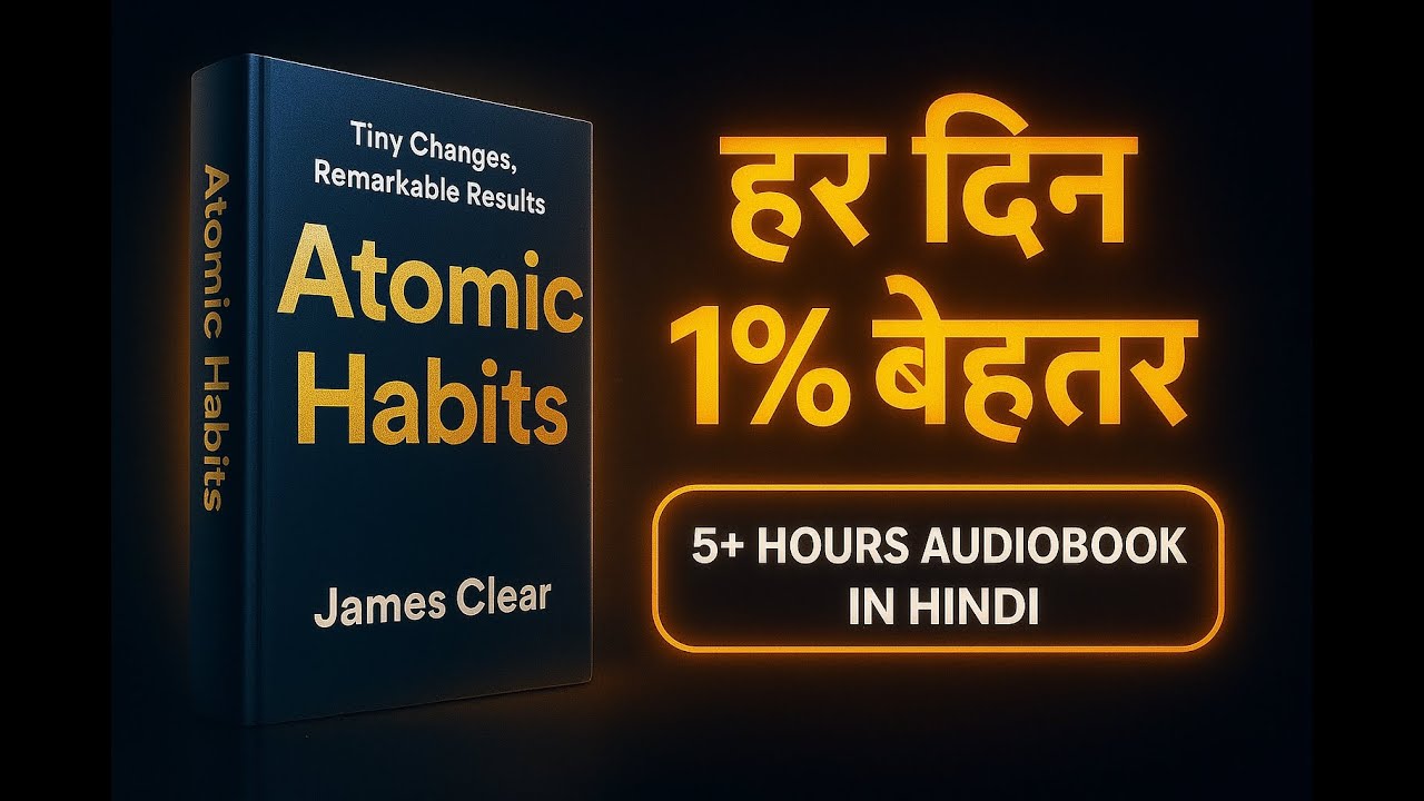 Atomic Habits Hindi Podcast (5+ Hours) – आपकी जिंदगी का सबसे Important 5 घंटा!