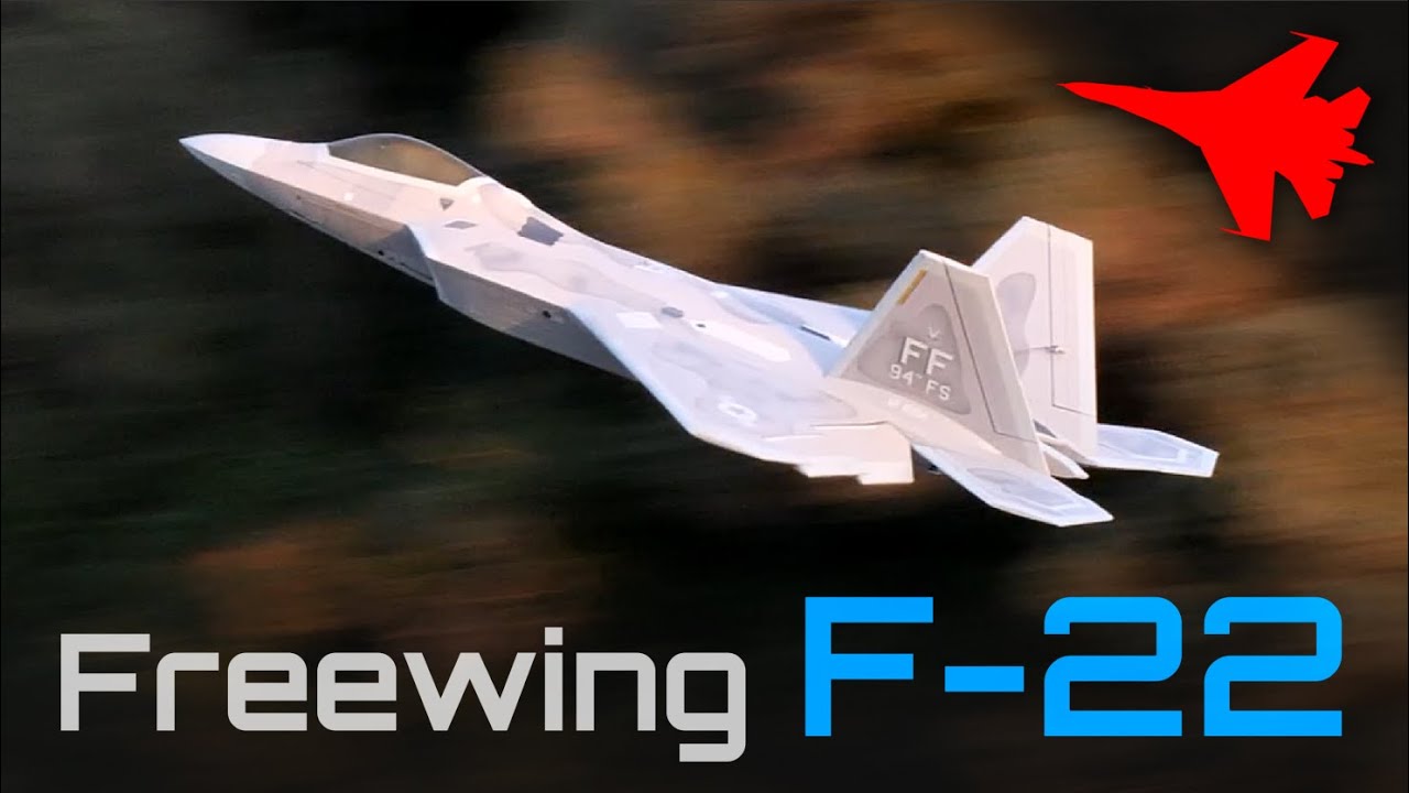 Freewing F-22 ✈️ Pushing Boundaries WITHOUT Thrust Vectoring!!