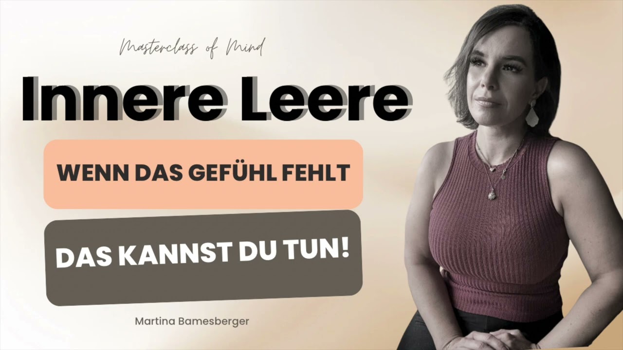 Innere Leere - Wenn das Gef&uuml;hl fehlt