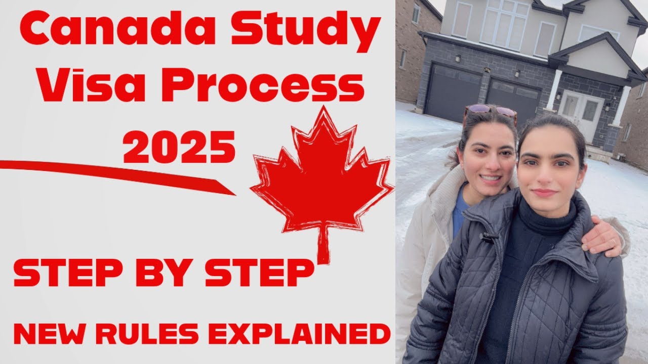 CANADA STUDY VISA PROCESS 2025🇨🇦 | STEP BY STEP GUIDE🇨🇦 | ALL NEW RULES EXPLAINED IN DETAIL🇨🇦🇨🇦