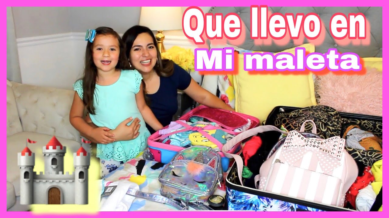 QUE LLEVO EN LA MALETA PARA DISNEY