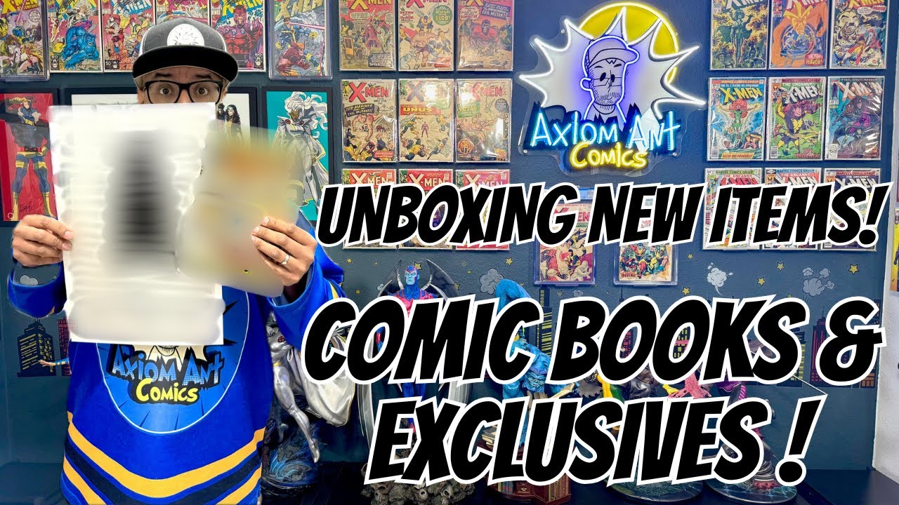 UNBOXING! NEW COMIC BOOK and a Kevin Smith Fan Club EXCLUSIVE! And I also made a fool of myself...