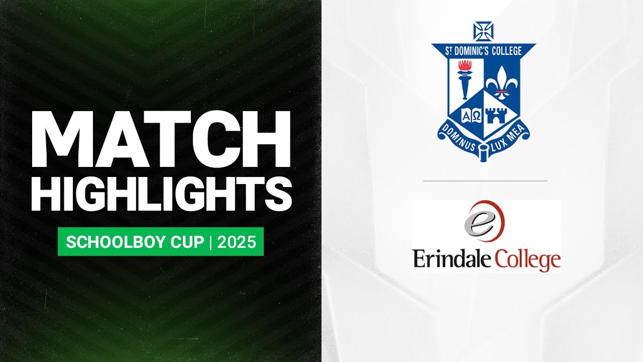 Schoolboy Cup 2025 | St Dominic's College v Erindale College | Match Highlights | Round 2