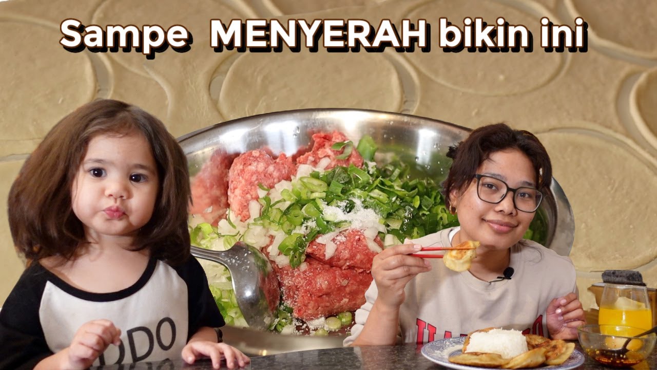 Sampe encok Bikin Ini / Belajar Bikin Gyoza