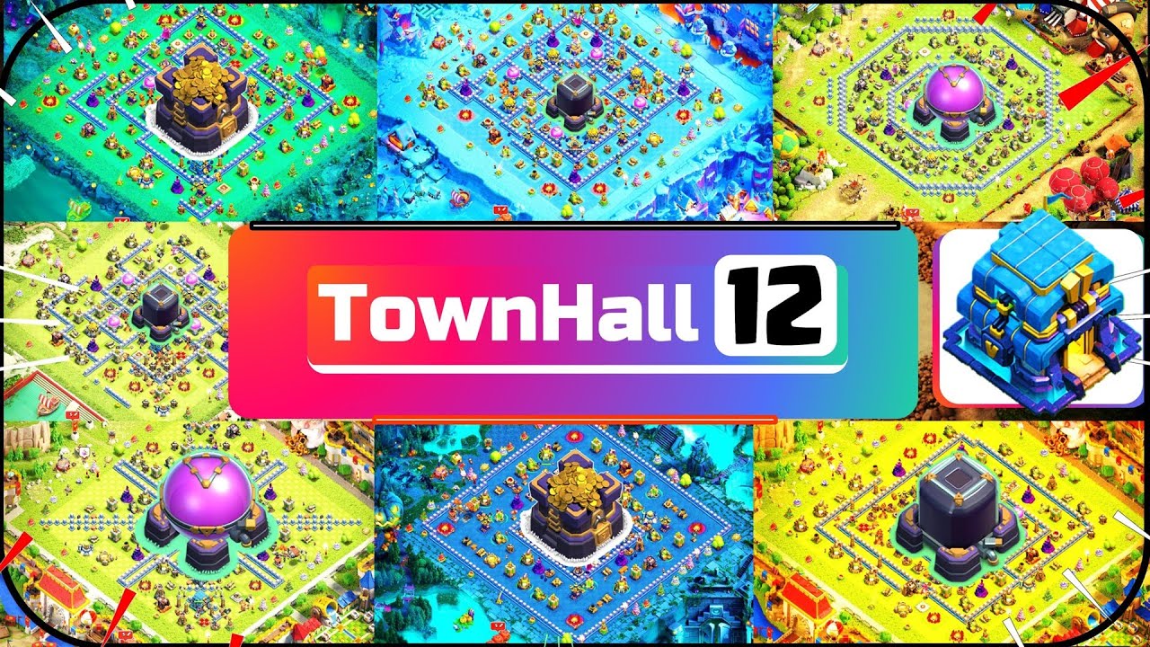 TOP 20 TH12 FARMING BASE DESIGN+WITH LINK|2023|CLASH OF CLANS