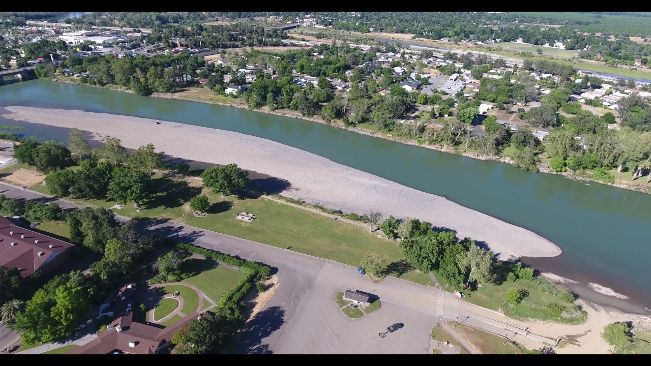 Downtown Red Bluff,Ca. From Above.