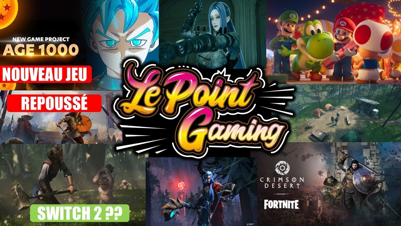 🔥ACTU GAMING (26/1): NOUVEAU JEU DRAGON BALL, HIGHGUARD, MARIO, CODE VEIN 2,  MOBA QUANTIC etc...