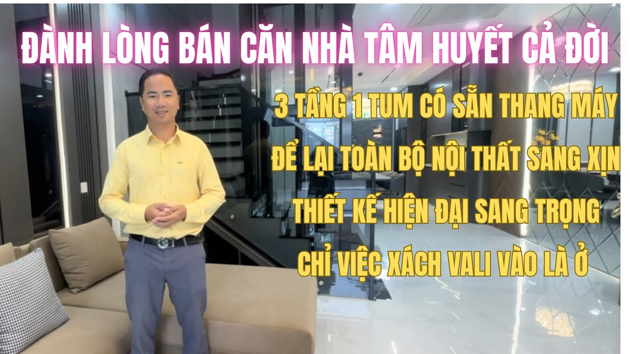 GIA CHỦ ĐÀNH LÒNG BÁN CĂN NHÀ TÂM HUYẾT VỪA XÂY DỰNG XONG CÒN THƠM MÙI MỚI, TẶNG TOÀN BỘ NỘI THẤT