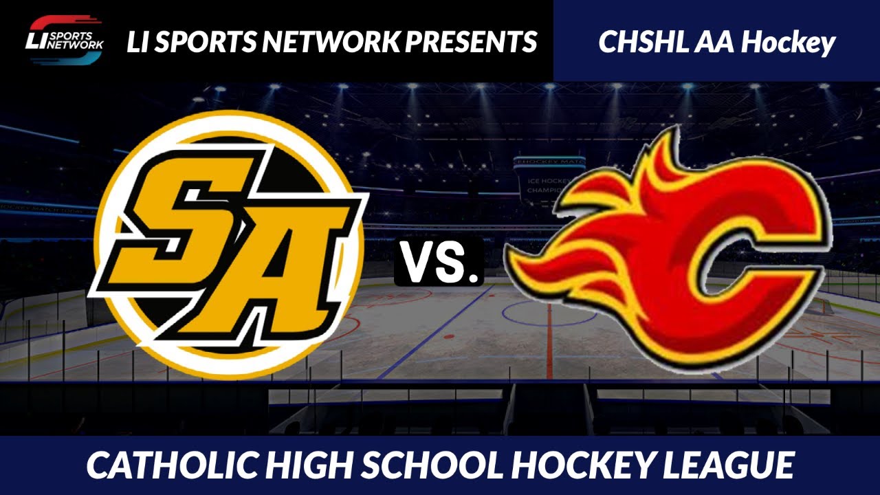 CHSHL AA Hockey PLAYOFFS | St Anthony's vs Chaminade