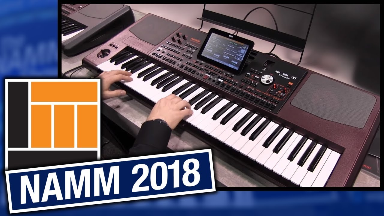L&M @ NAMM 2018: Korg Pa1000 Professional Arranger Keyboard