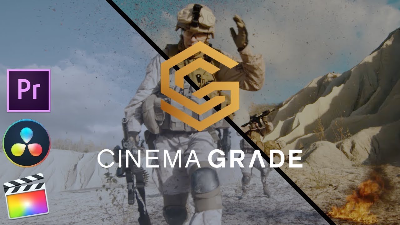 Cinema Grade Plugin For Premiere Pro, DaVinci Resolve & FCPX