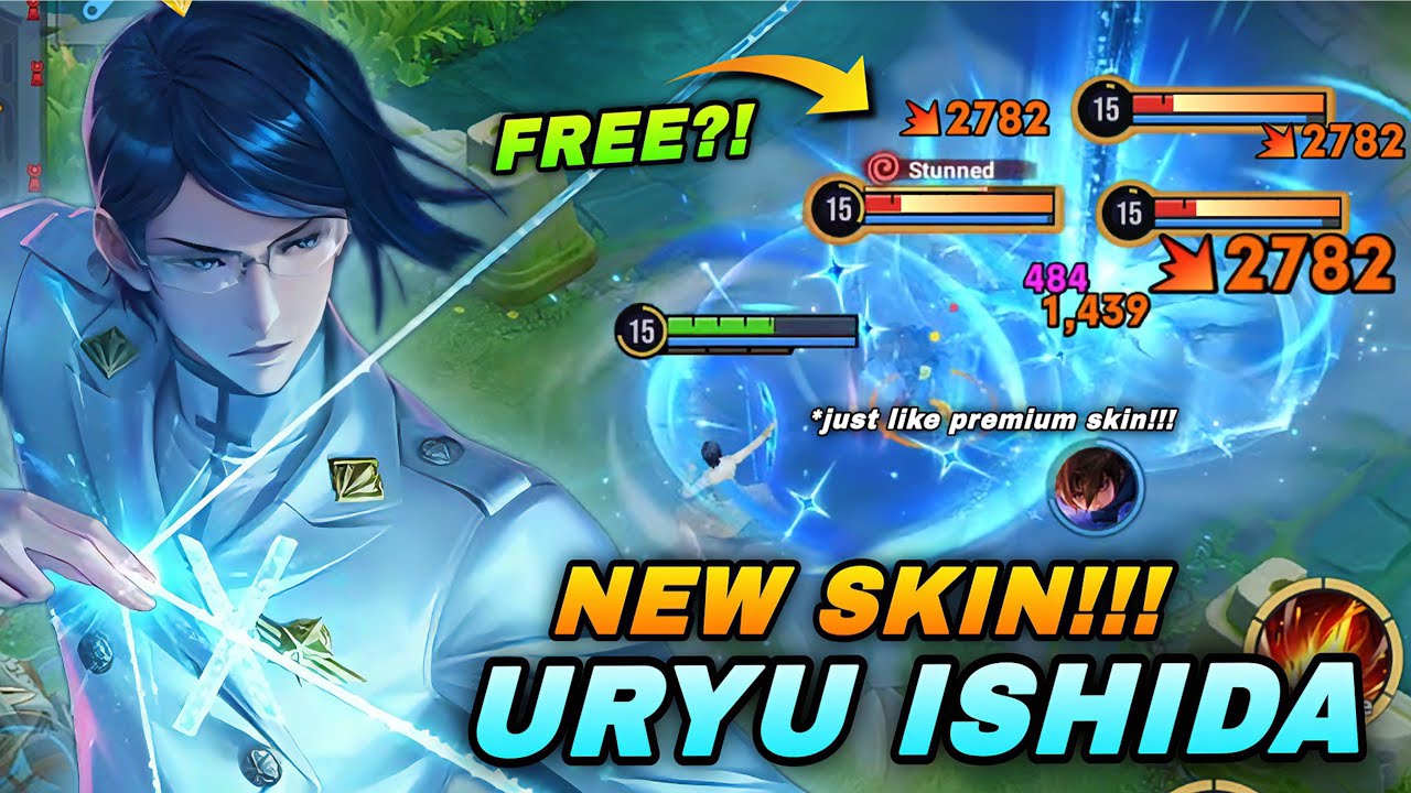 FREE SKIN! HOU YI URYU ISHIDA BLEACH COLLAB SKIN CAN EASILY QUADRAKILL! | HOU YI BUILD & ARCANA