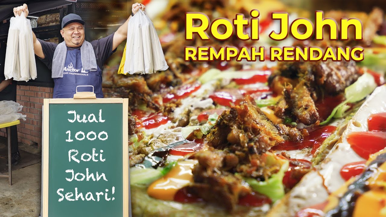 Inti Penuh Melimpah! Roti John Paling Berbaloi di Kuala Lumpur!
