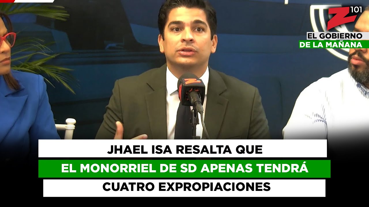 Jhael Isa resalta que el Monorriel de SD apenas tendrá cuatro expropiaciones