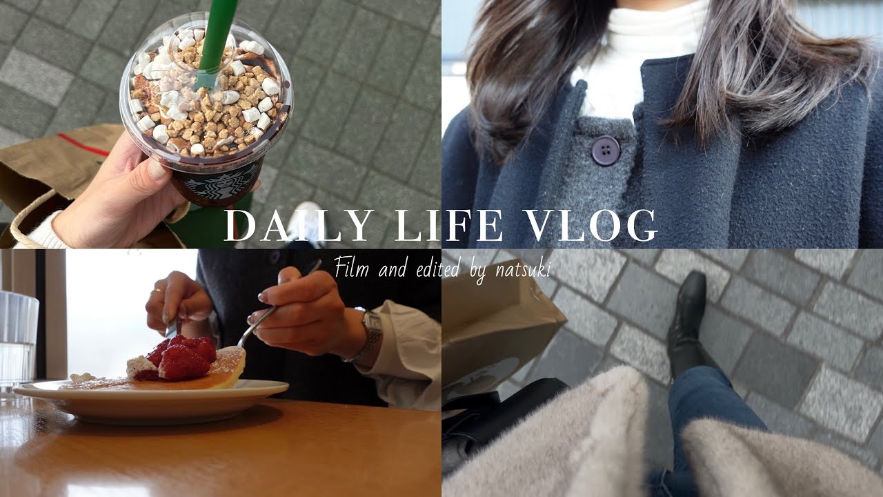 vlog. OLの休日3日間⛄️♡,日比谷ディナーと丸の内イルミ🌟,ZARA購入品,試験勉強とピラティス,カメラレンタル📷