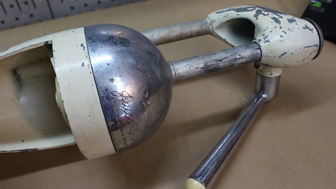 1950's Juice-O-Mat Commercial Juicer Restoration