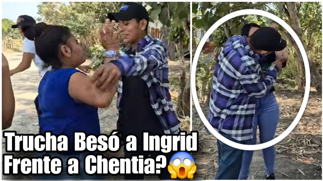 Chentia todo Aruñado le dejó la Cara a Trucha/mira el gran 3scandalo que hicierón en plena calle😨
