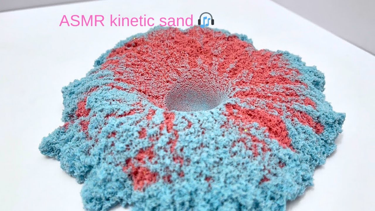 Asmr kinetic sand,relaxation