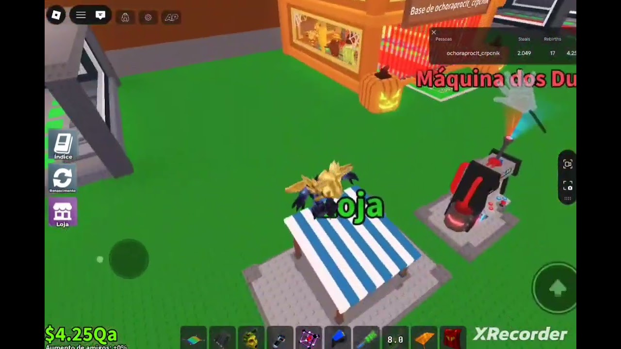 jogando steal a brainrot