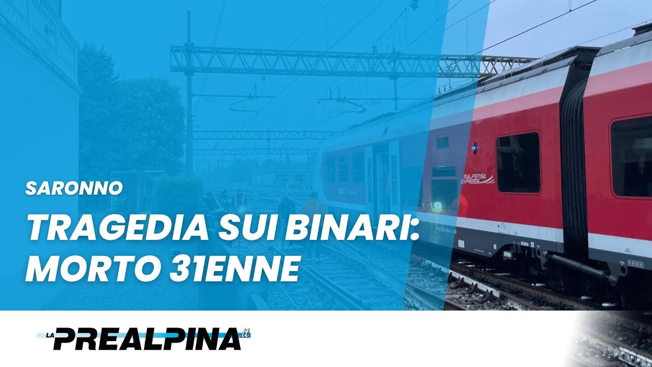 Saronno | Tragedia sui binari: morto 31enne