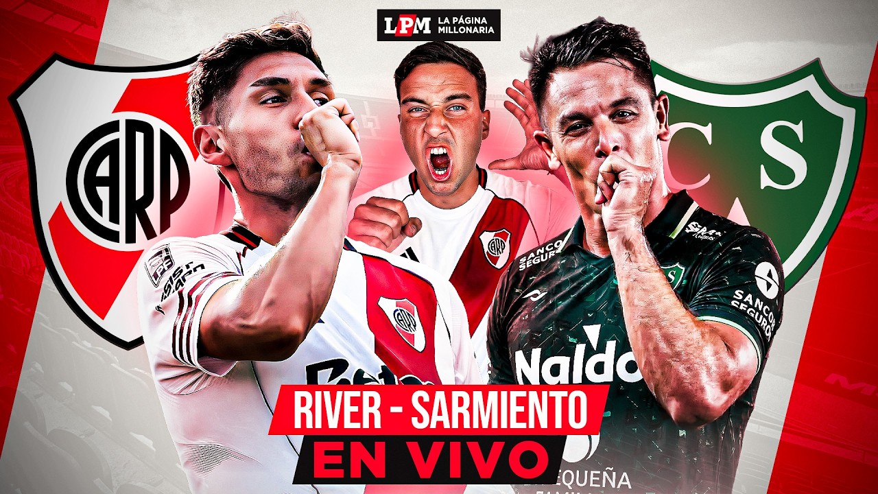 RIVER VS SARMIENTO EN VIVO - FECHA 11 - TORNEO APERTURA
