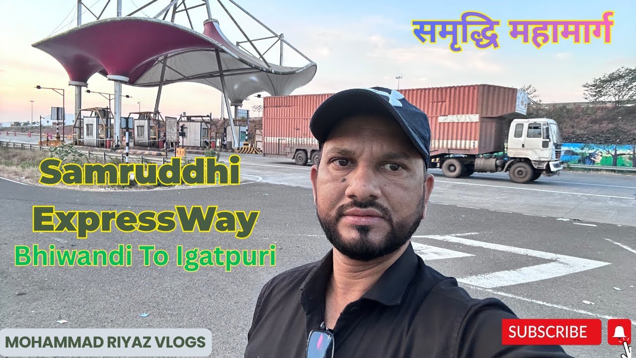 Bhiwandi to Igatpuri Road Trip | Samruddhi Expressway Tunnels Experience 🚗⛰️ | Mohammad Riyaz Vlogs