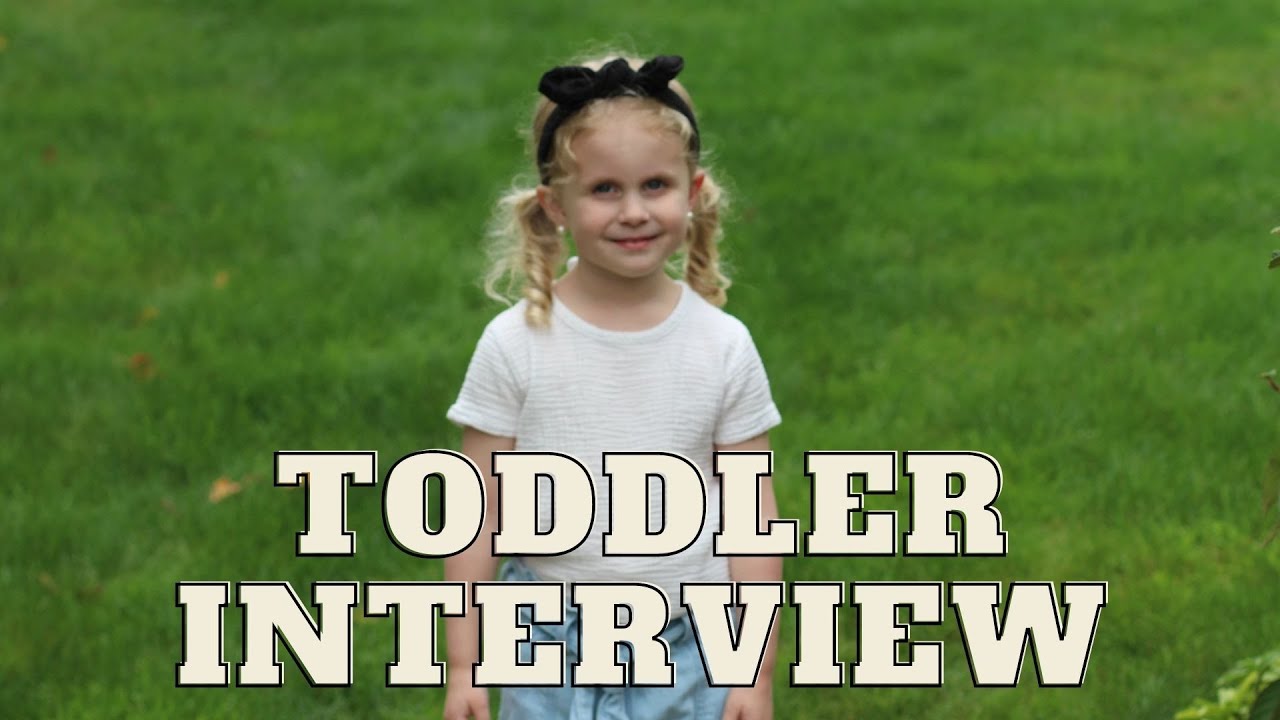 BROOKLYN'S 4-YEAR-OLD BIRTHDAY INTERVIEW | QUESTIONS TO ASK YOUR TODDLER