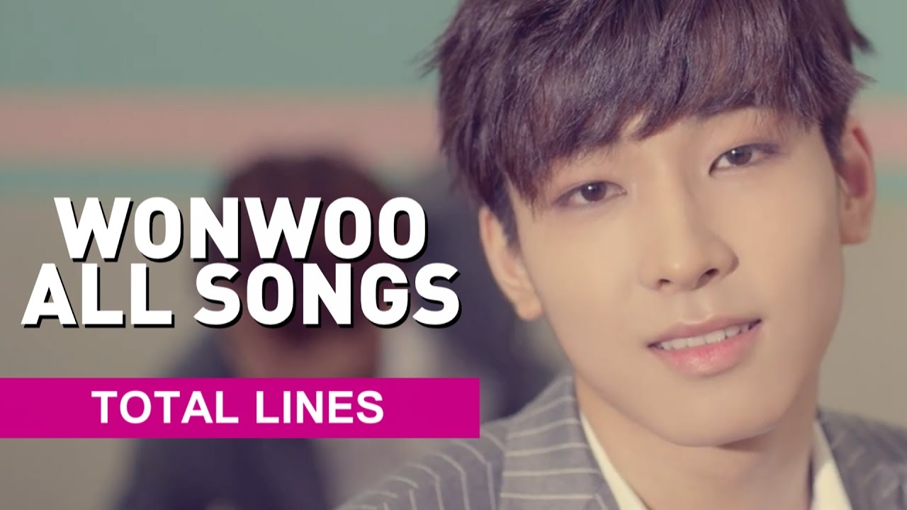 [Total Lines] SEVENTEEN'S WONWOO - All Albums (200 SUBSCRIBERS SPECIAL)