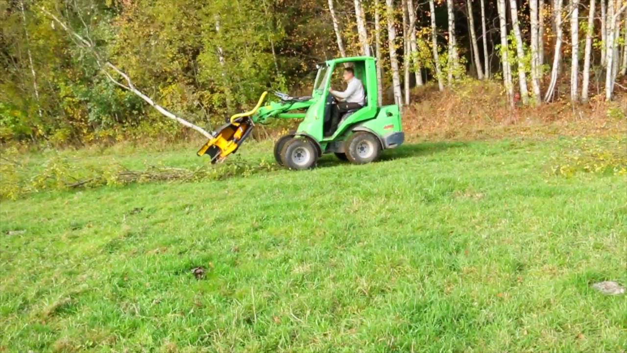 TMK Tree Shear on an Avant // TMK Energiakoura Avantissa