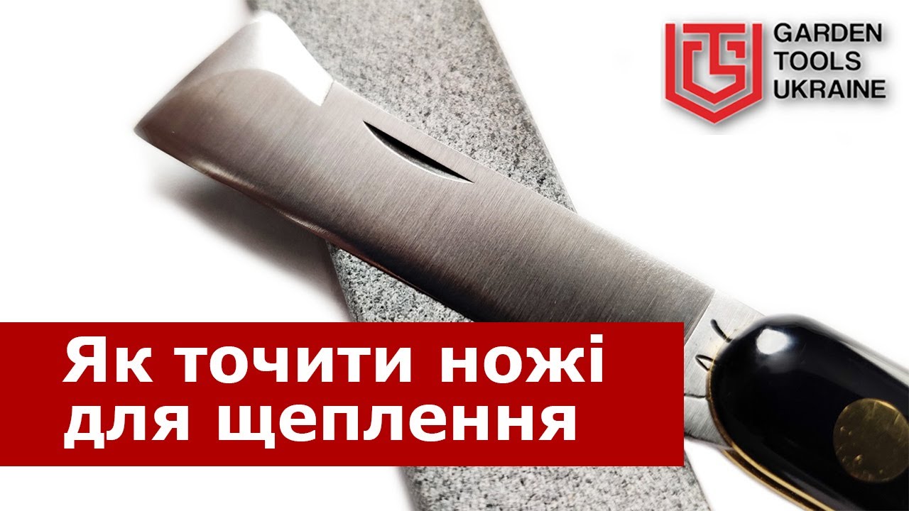 Как правильно точить прививочные ножи
