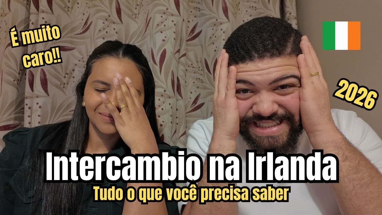 Intercâmbio na Irlanda 2026: Gastamos Tudo Isso? GUIA completo para morar aqui!