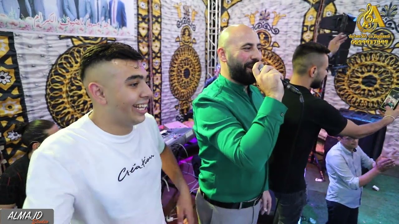 اروع وصلة رقصة الحجالة ، سيد الحبايب ، الفنان ابو زكي بورو مهرجان العرسان مجد و احمد الفاخوري